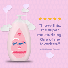 Johnson's Baby Lotion Soft Pink 200ml x2, 30% OFF