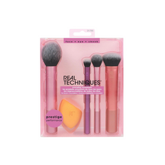 Real Techniques Eyeryday Essentials Brush Kit, Pack of 4 + Sponge