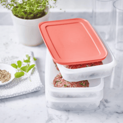 Tupperware Freezer Mates Stackable, Set of 3 layers