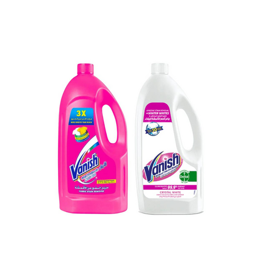 Vanish Stain Remover Liquid Pink + White 1Lx2, 15% OFF