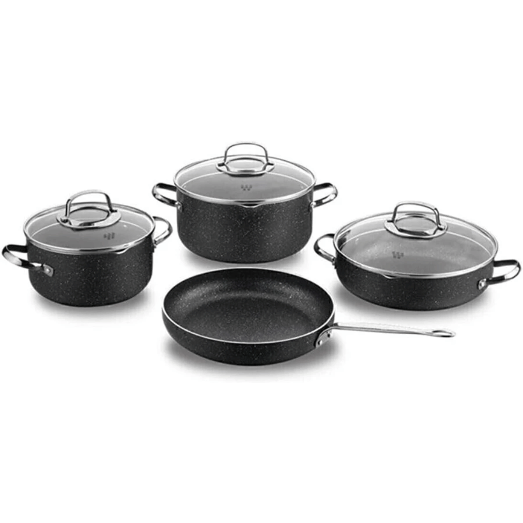 Korkmaz A1371 Galaksi 7 pcs Cookware Set