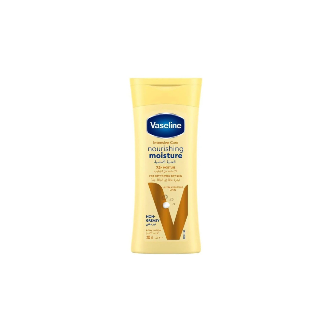 Vaseline Intensive Care Nourishing Moisture Body Lotion, 200ml