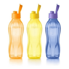 Tupperware Eco Bottle, 750ml, Set of 2 + 1 Free