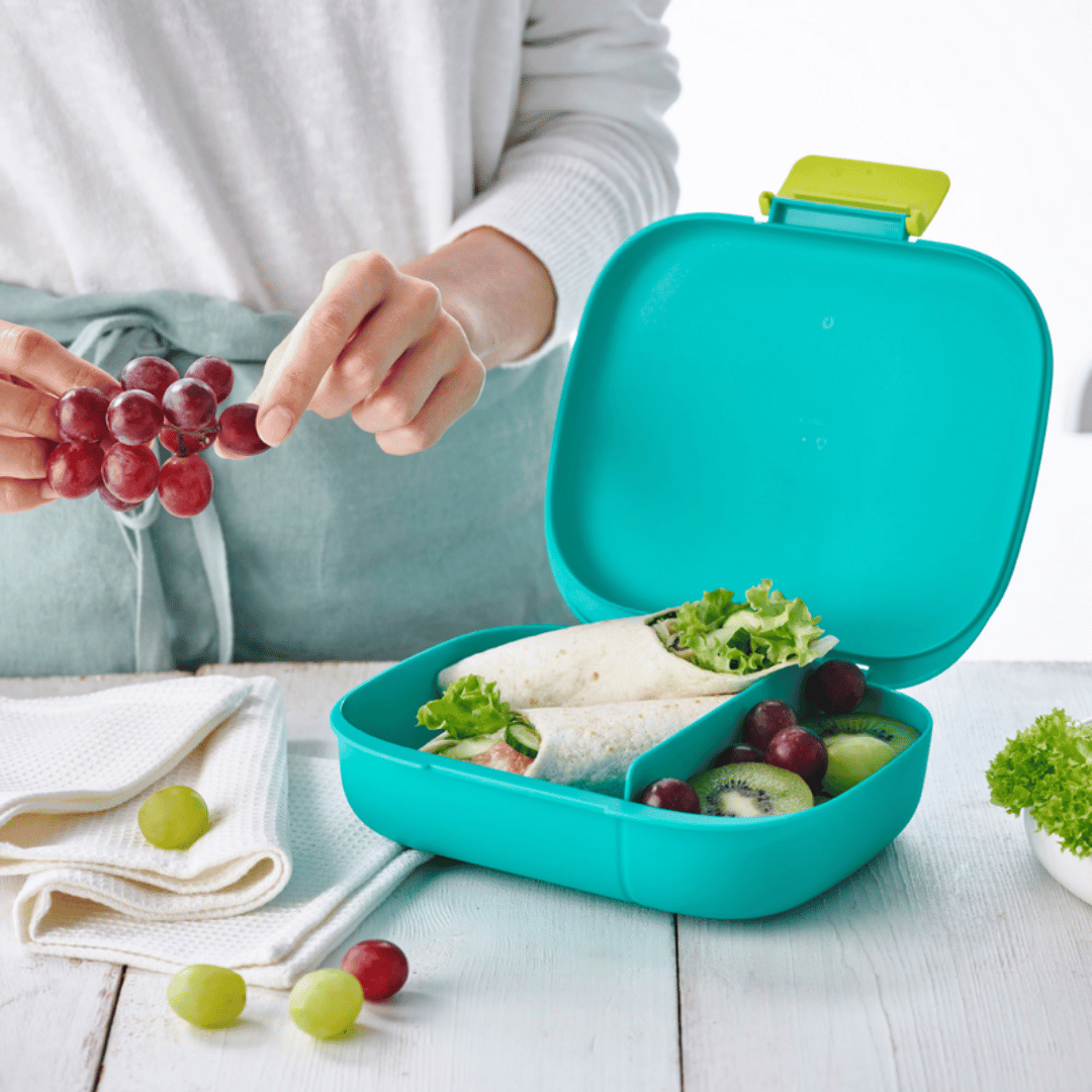 Tupperware top lunch tote