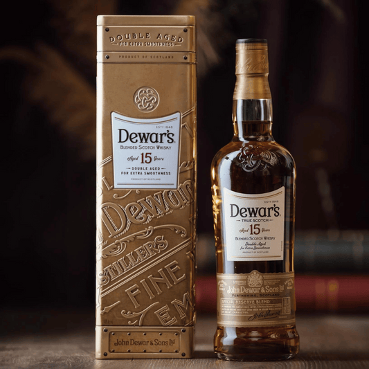 Dewar's 15 Years Old Whisky, 75cl Tin Box