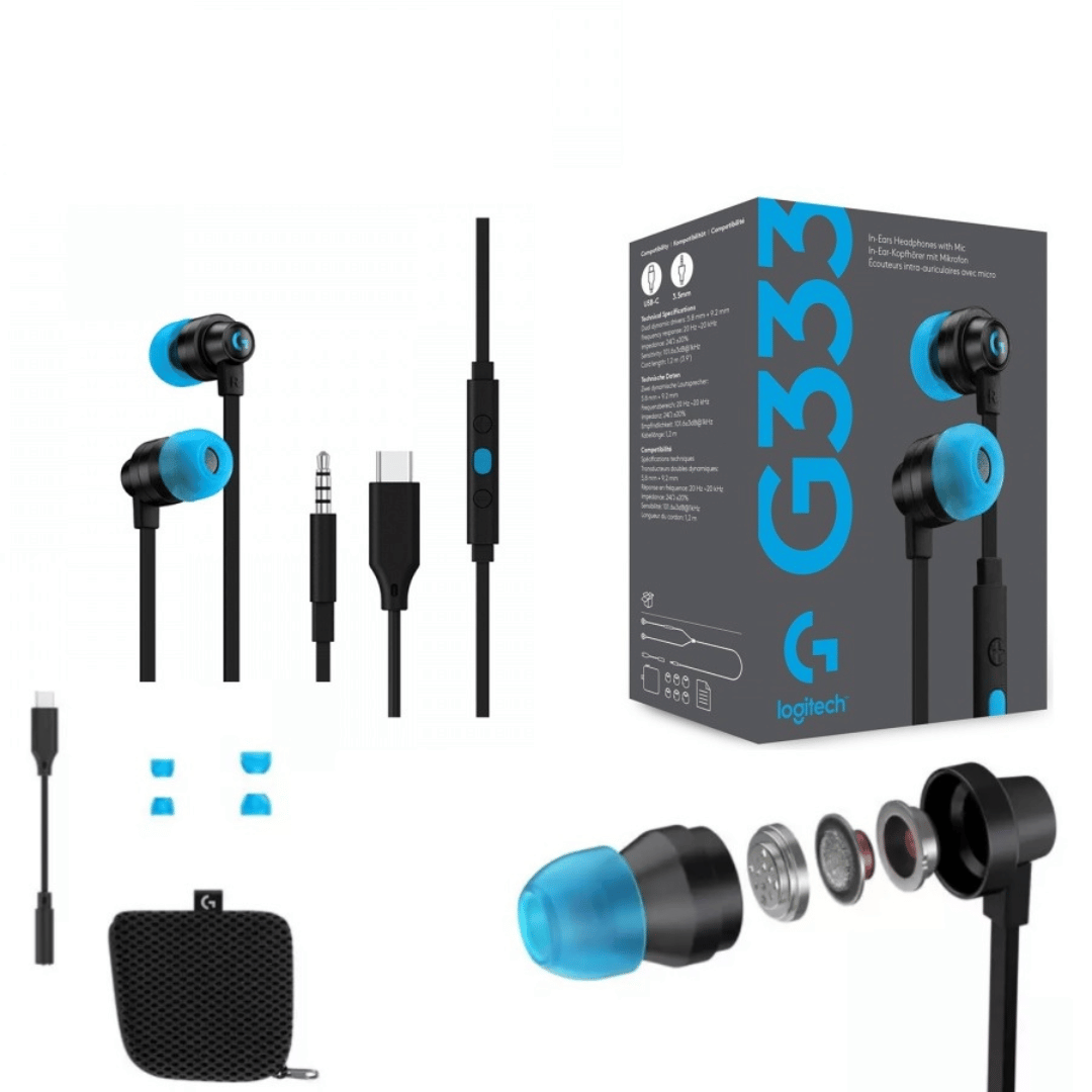 Logitech g333 earphones hotsell