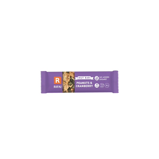 Al Rifai Sugar Free Cranberry Peanut Bar 40g