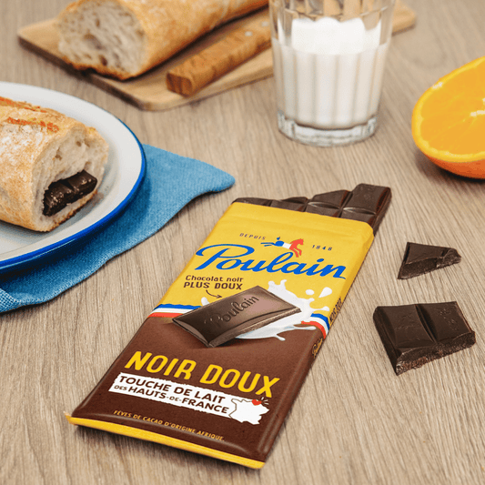 Poulain Noir Doux, Pack of 2, 95g