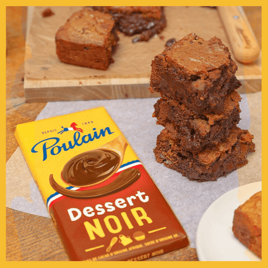 Poulain Tablette Noir Dessert, Pack of 2, 180g