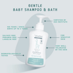 VIitadea Gentle Baby Shampoo 700ml