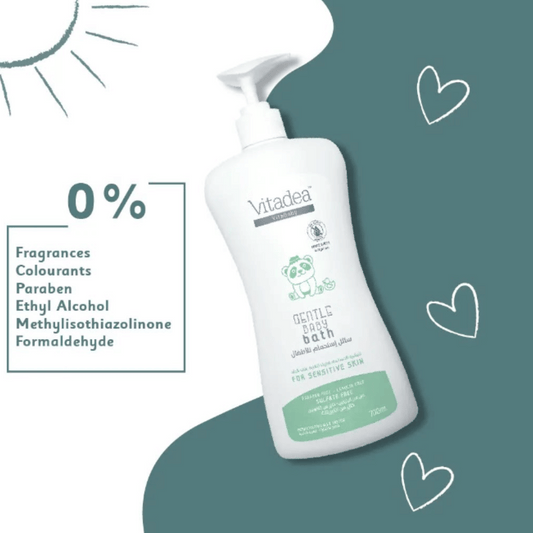 VIitadea Gentle Baby Bath, Sensitive Skin 700ml