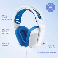 Logitech G335 Wired Gaming Headset WH