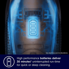 Electrolux 2 in 1 Cordless Handheld Stick Vacuum Cleaner ZB3501EB