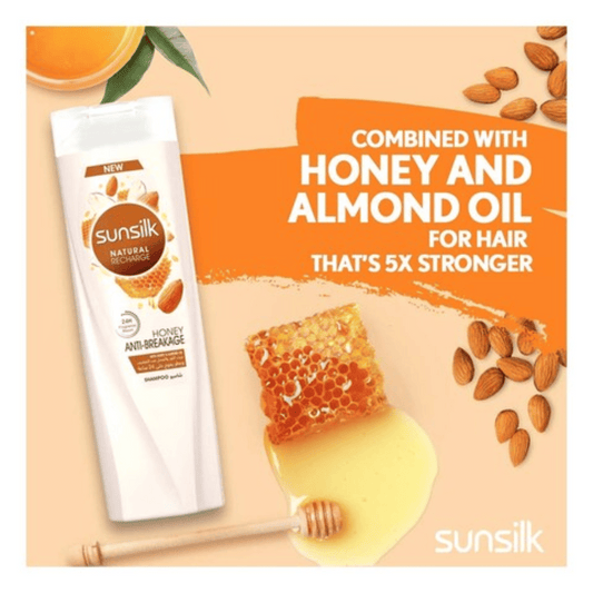 Sunsilk Natural Recharge Honey Anti-Breakage Shampoo 600ml