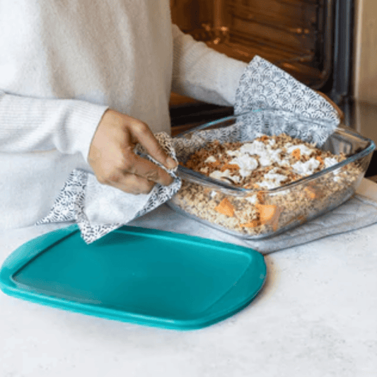 Pyrex Cook & Store Set of 3 Rectangular Dish with Lid, 913S342