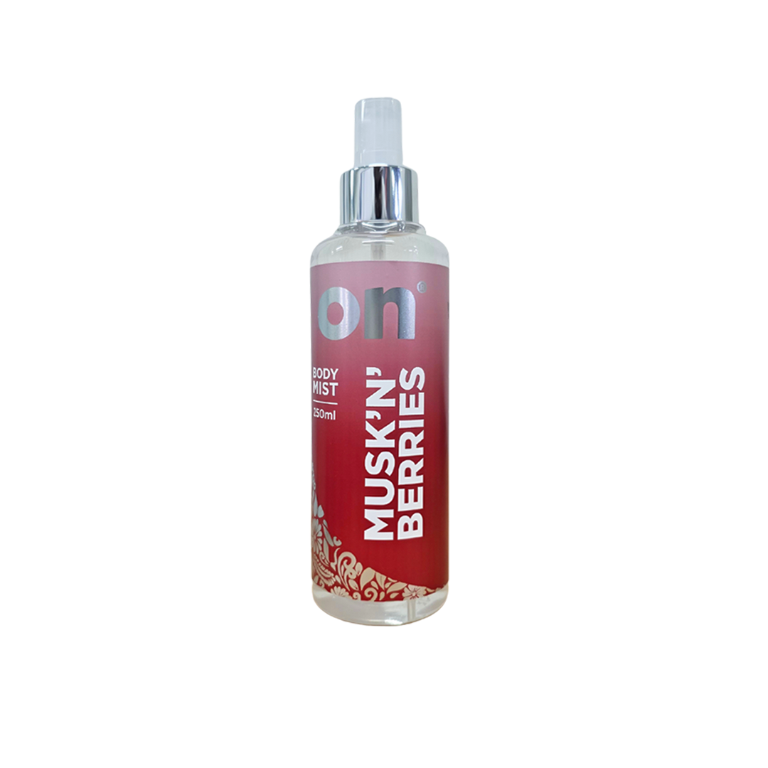 On Body Mist Musk”N”Berries 250ml