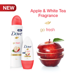 Dove Go Fresh Apple & White Tea Antiperspirant Deodorant, 250ml
