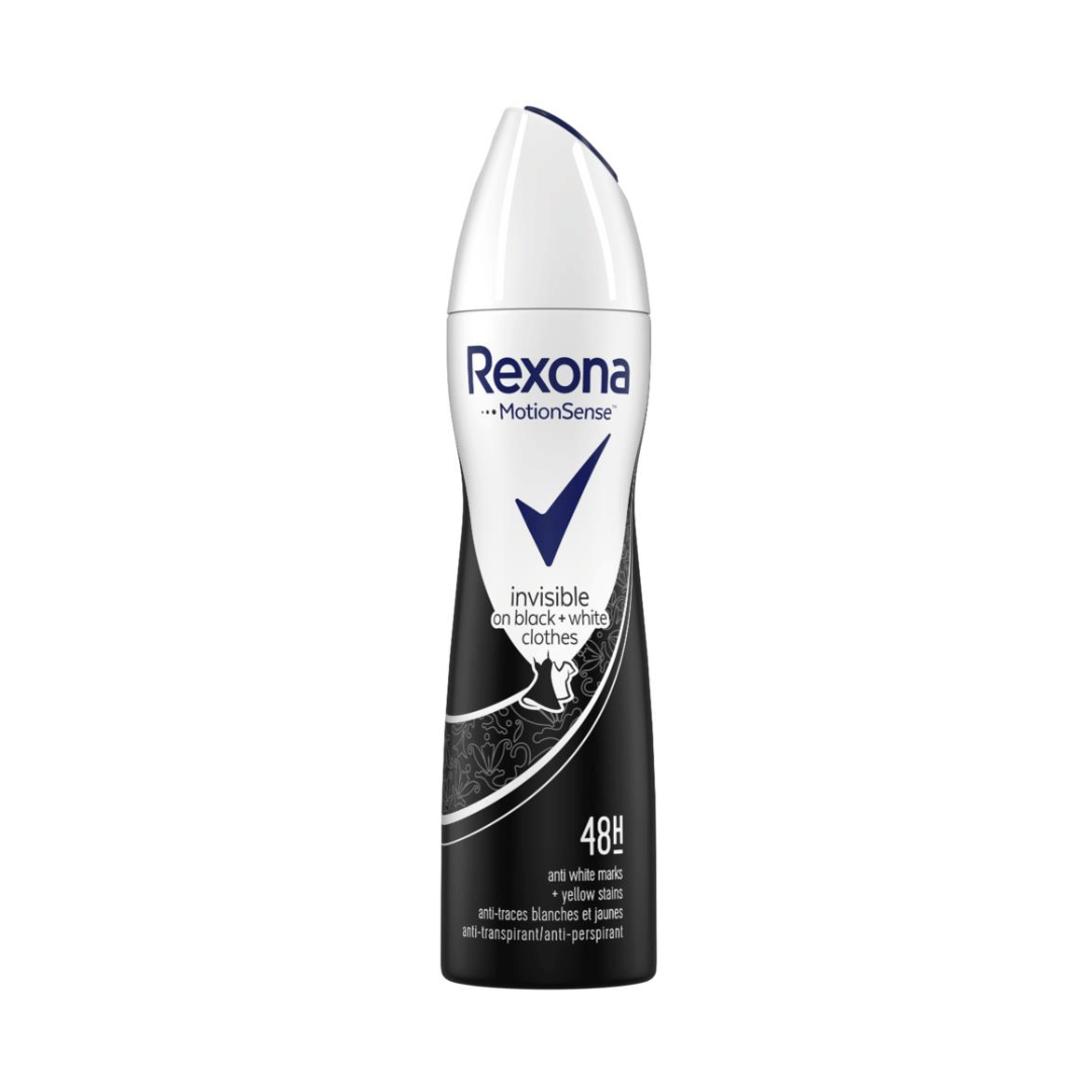 Rexona Deo Woman Antiperspirant Invisible Black & White 200ml