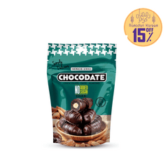Chocodate Dark Chocolate No Added Sugar & Gluten Free 100g