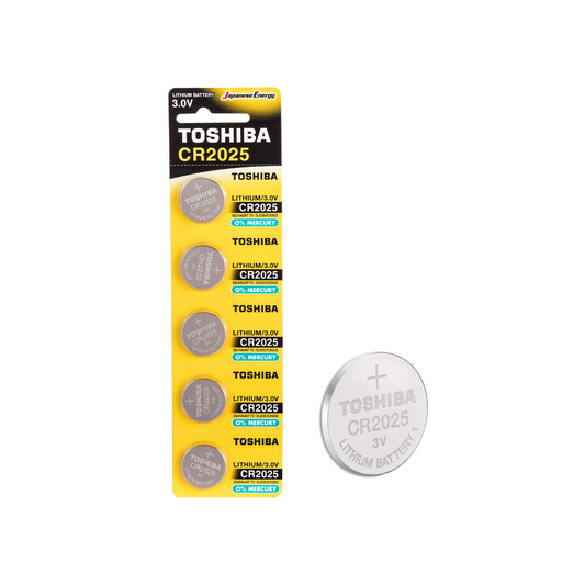 Toshiba Batteries CR2025 5 Pieces 167258