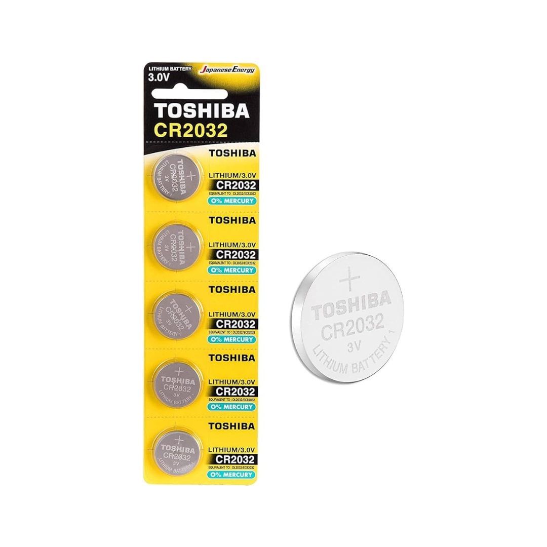 Toshiba CR2032 5 Pieces 167260