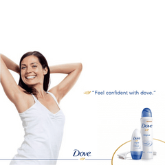 Dove Original Antiperspirant Deodorant, 250ml
