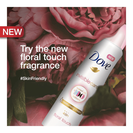 Dove Invisible Care Floral Touch Antiperspirant Deodorant, 250ml