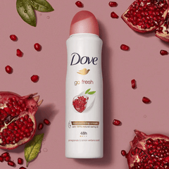 Dove Go Fresh Pomegranate Antiperspirant Deodorant, 250ml