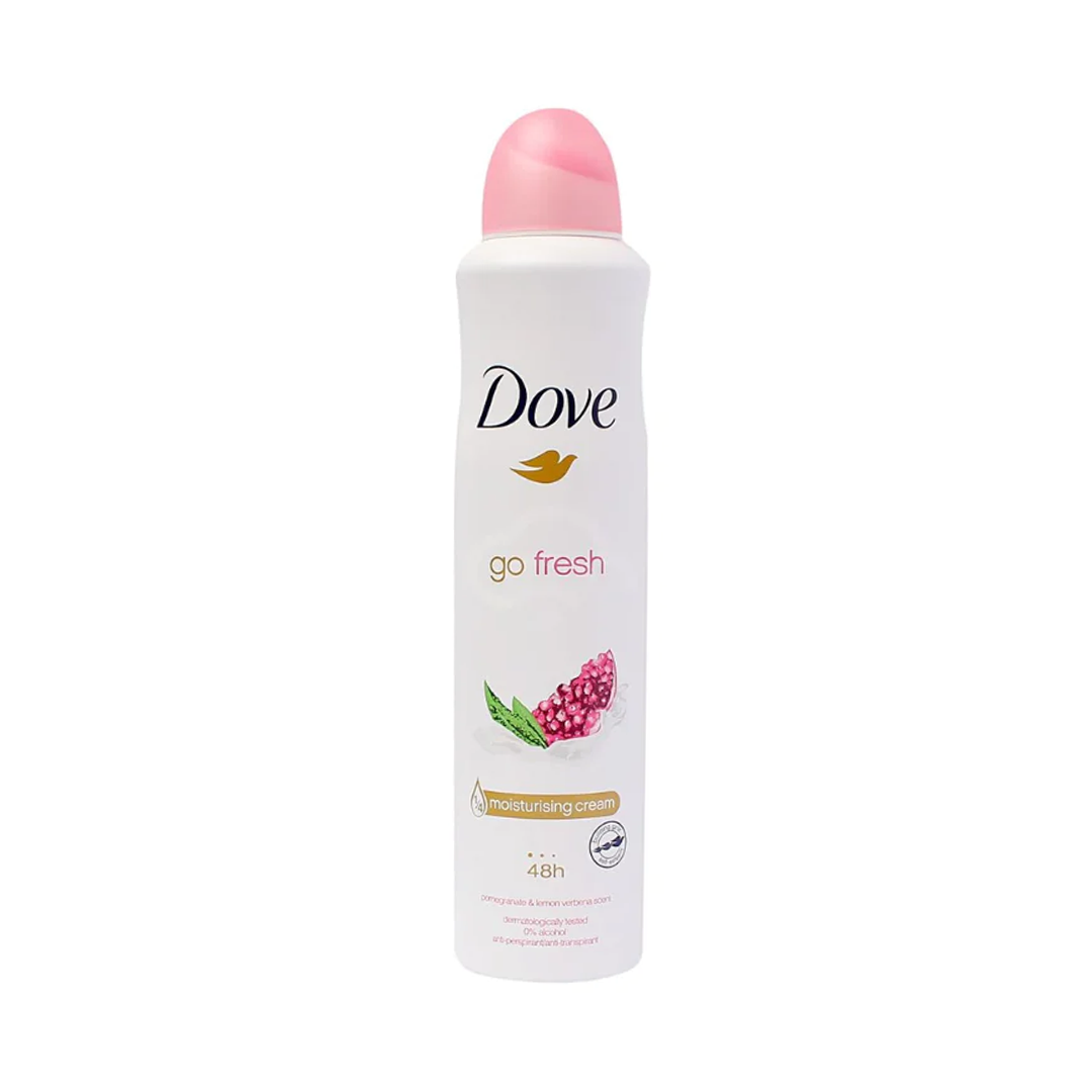 Dove Go Fresh Pomegranate Antiperspirant Deodorant, 250ml