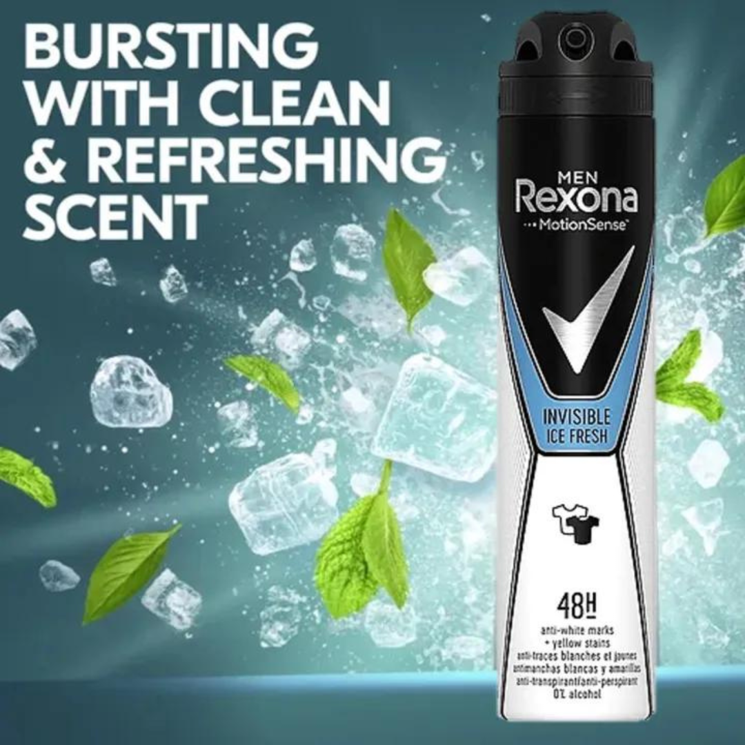Rexona Men Déodorant Anti-Transpirant Ice Fresh Invisible Advanced  Protection