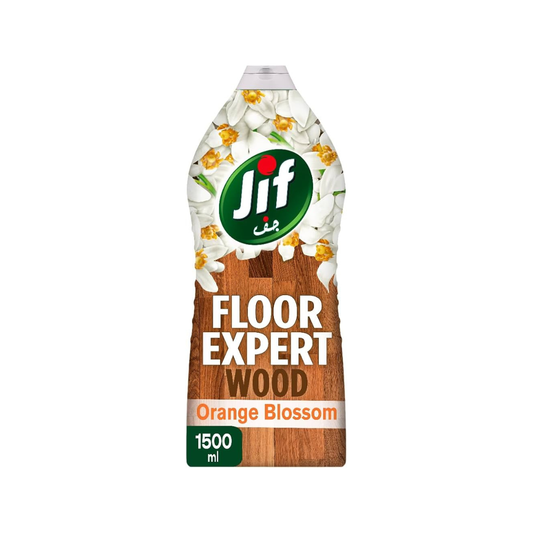 Jif Concentrated Floor Expert Wood Orange Blossom & Lime Oil, 1500ml