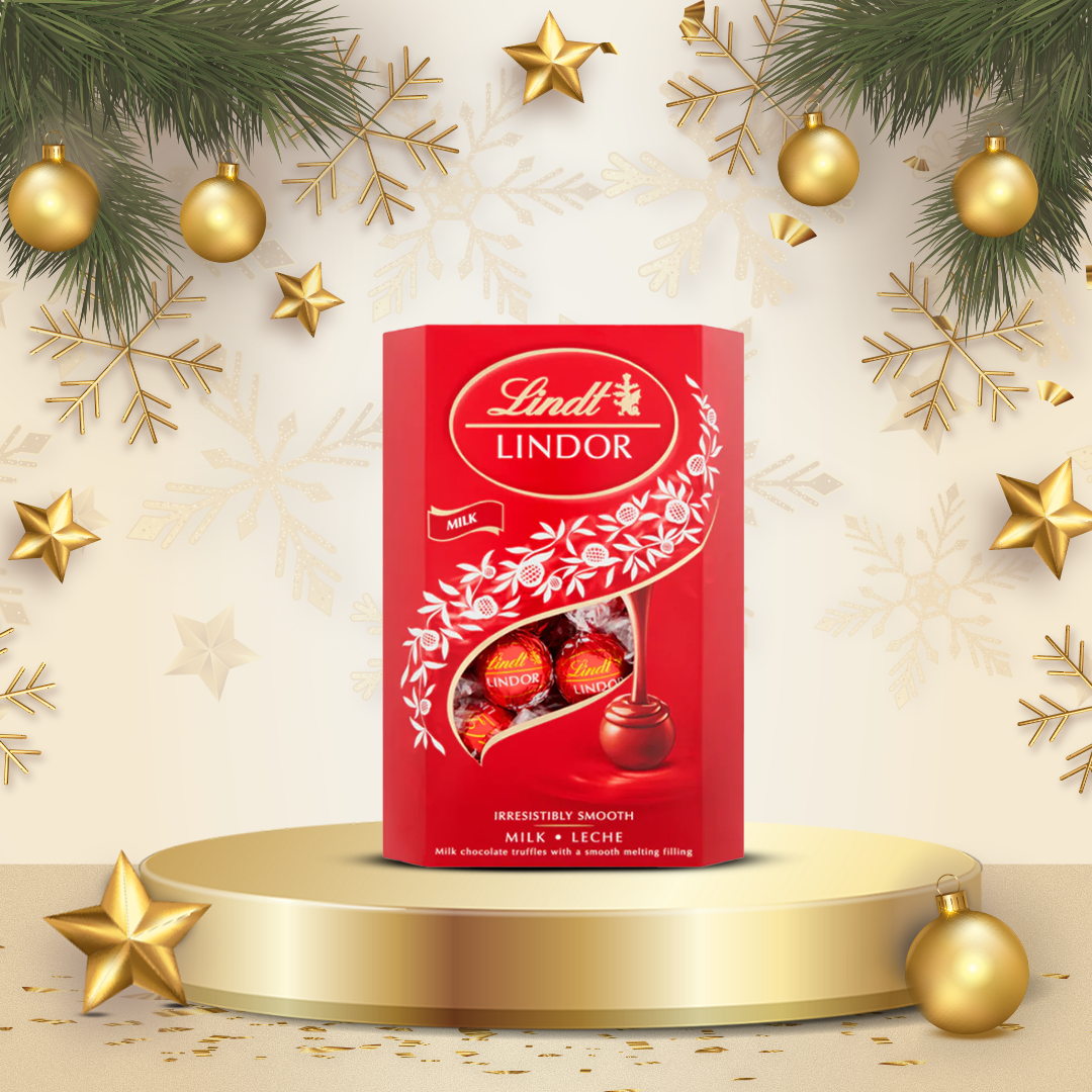 Lindt Milk Lindor Truffles Box, 137g