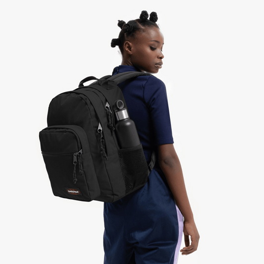 Eastpak Morius Black, Large with Laptop & Bottle Holder, EK00040F0081