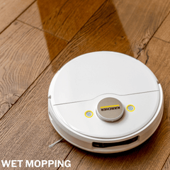 Karcher Robot Vacuum Cleaner and Wet Moping, RCV5