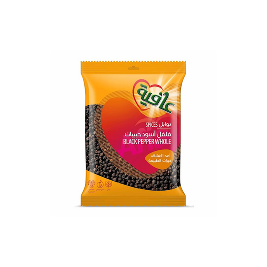 Afia Black Pepper Whole 100g