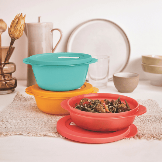 Tupperware CrystalWave Gen II Medium, Set of 3