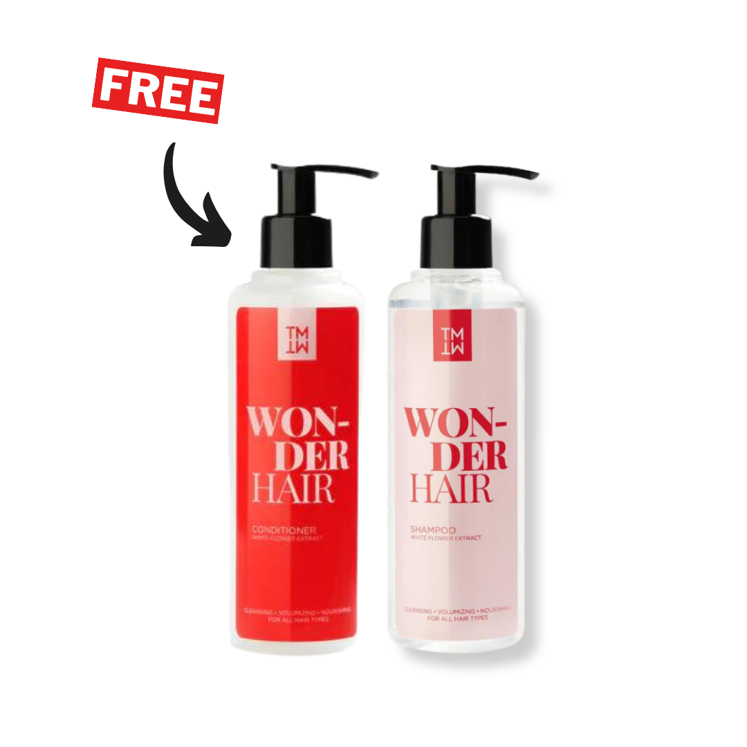 Wondertan Hair Shampoo 250ml & Conditioner 250ml Free