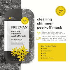 Freeman Sachet Clearing Shimmer Peel-Off Mask 15ml