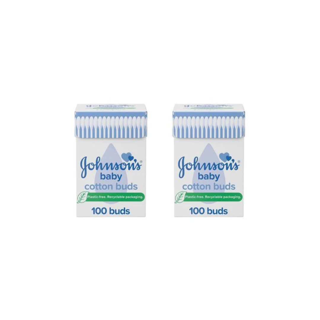 Johnson Baby Cotton Buds 100s 1+1 Free