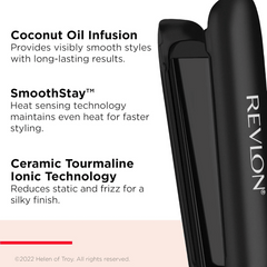 Revlon Smoothstay Coconut Oil-Infused Straightener