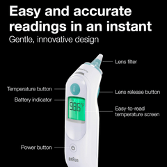 Braun ThermoScan® 6 Digital Ear Thermometer, IRT6515