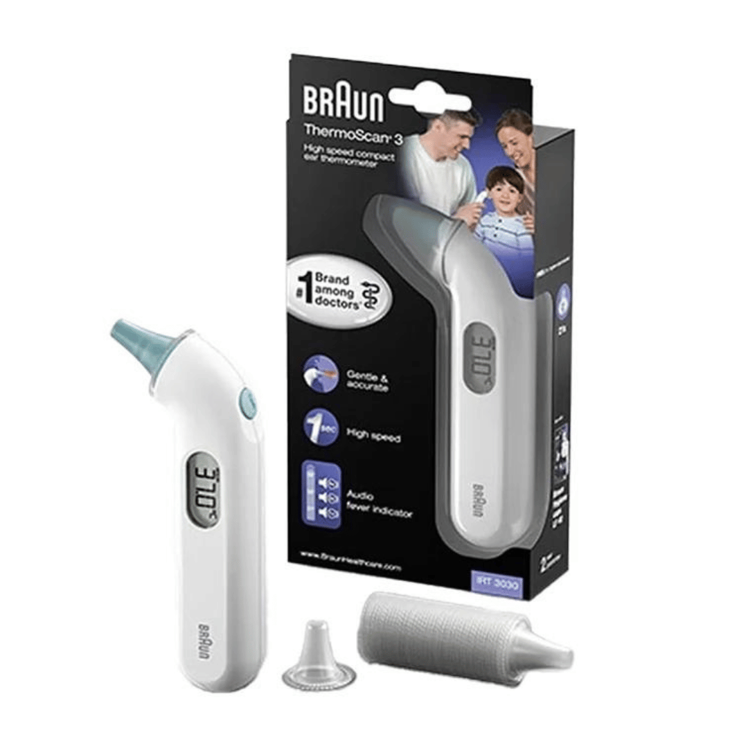 Braun ThermoScan® 3 Compact, Digital Ear Thermometer IRT3030EE