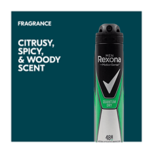 Rexona Deo Men Antiperspirant Quantum Dry 200ml