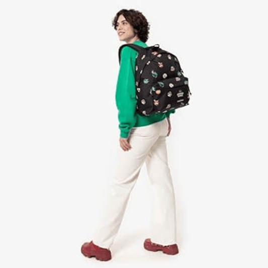 Eastpak Padded Pak'R Looney Tunes Black, Medium, Laptop & Bottle Holder, EK0006208J8