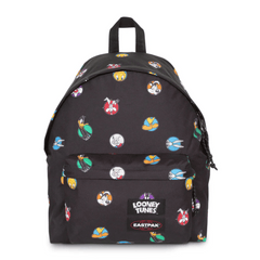 Eastpak Padded Pak'R Looney Tunes Black, Iconic Medium Backpack, EK0006208J8