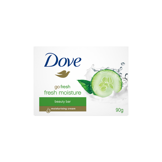Dove Beauty Cream Bar Soap Go Fresh, 90g