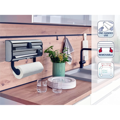 Leifheit 25793 Wall Mounted Roll Holder Parat Royal