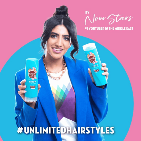 Sunsilk Natural Shampoo Thick & Long 600ml
