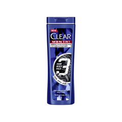 Clear Men Charcoal Shower 3in1 Hair, Body, Face 360ml