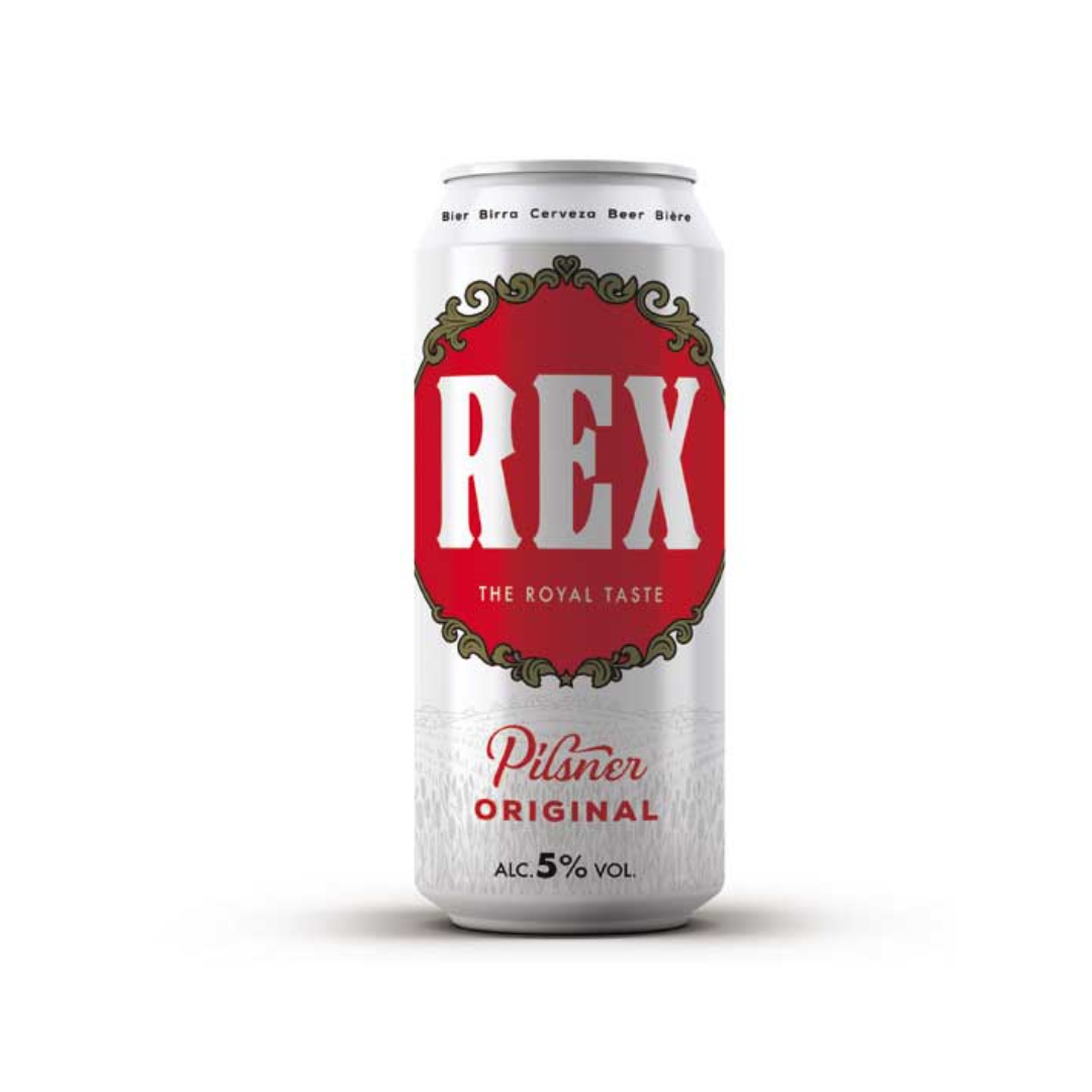 Rex Beer Can 50cl 5%